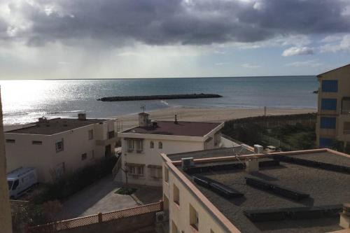 Valras-Plage Apartamento | T3 vue exceptionnelle avec accès privé à la plage, wifi, clim - dansnotreappart-com -