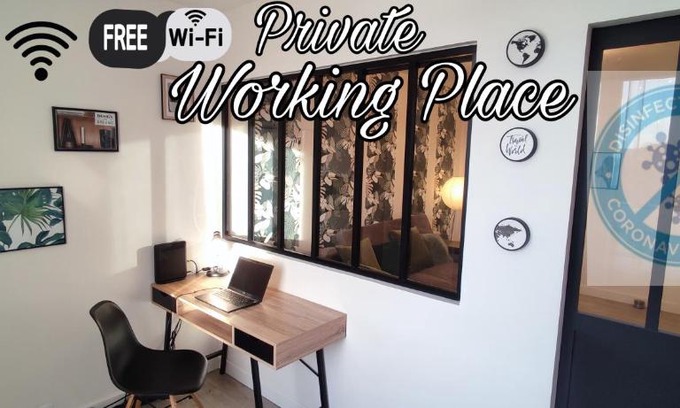 Massy Apartamento | T4 Massy TGV by Beds4Wanderlust - 80m2 avec Terrasse et bureau - proche coulée verte - idéal Pro ou Famille