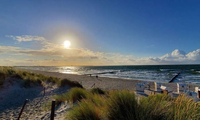 Markgrafenheide Apartamento | Take a vacation in this cozy vacation apartment near the beach & with balcony