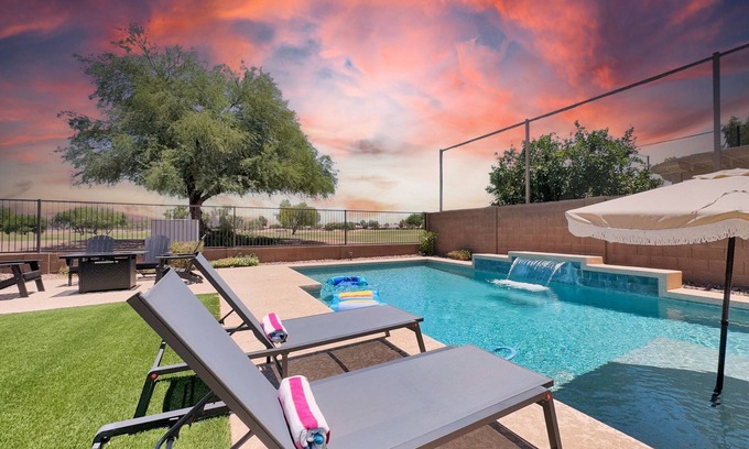 Villages At Queen Creek Casa | Take Me to the Fairway! Pool/Game Room! Sleeps 12