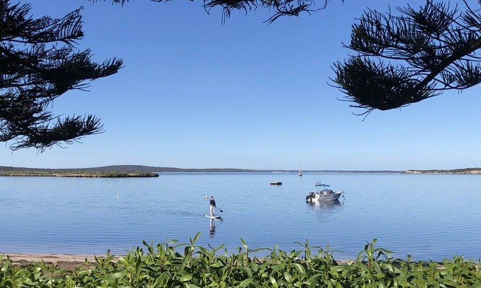 Lake Wangary Casa | Tall Pines Beach House en Dutton Bay. Coffin Bay waterways