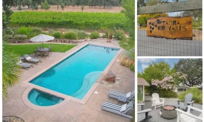 Santa Rosa Casa | Taona Vineyard ~ Pickleball/Tennis ~ Pool ~ Hot tub