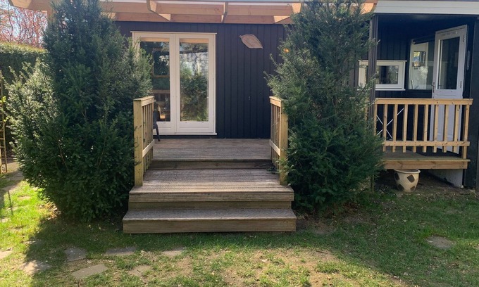 Garderen Chalet De Esquí | Acogedor chalet en Veluwe con porche