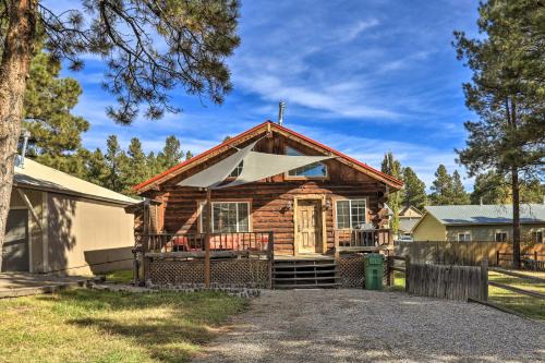 Pagosa Springs Casa | Tasteful Log Cabin Retreat on Lake Pagosa!