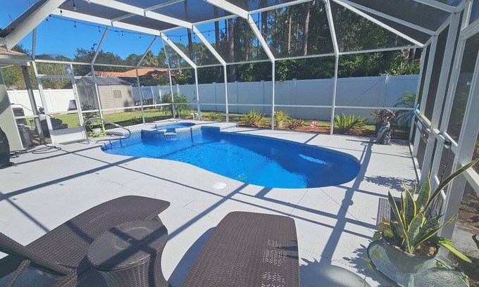 Indian Trails Casa | Taylor's Tranquil Retreat in Palm Coast.
