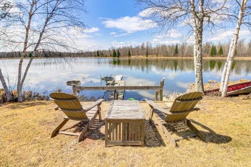 Puposky Casa | Tenstrike Lake House on 60 Acres Hike and Fish!