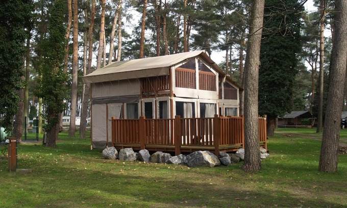 Zutendaal Casa | Tienda lodge con baño a 16 km de Maastricht