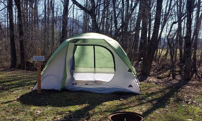 Suches Alquiler De RV | Tent Space – Assigned Spot with Electrical #1