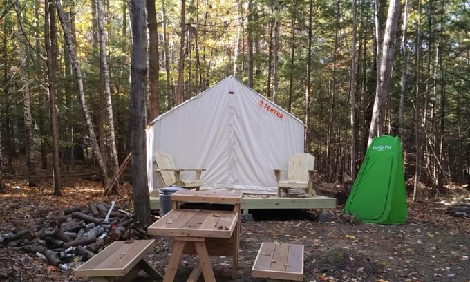 Hollis Center Otro | Tentrr Signature Site - Deerwander Camp B