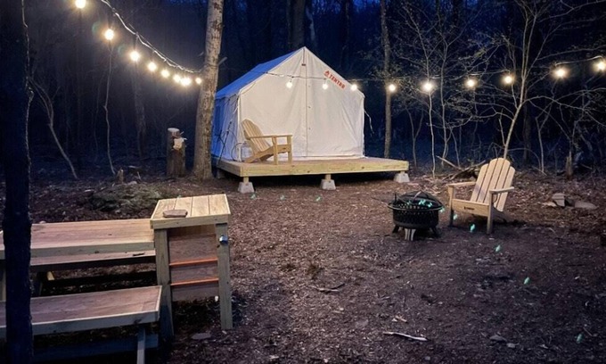Delhi Alquiler De RV | Tentrr Signature Site - Bramley Mountain Trail Camp