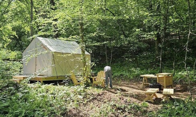 Lynn Alquiler De RV | Tentrr Signature Site - Silver Run Campsite