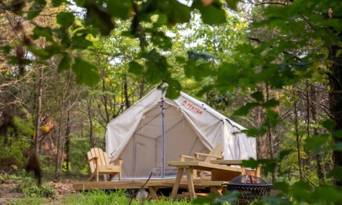 Catawissa Alquiler De RV | Tentrr Signature Site - Camp on 300 acres with Winery at Idle Acres