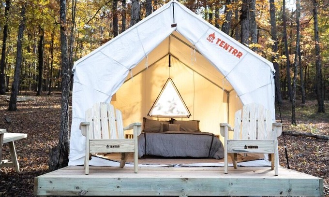 Dennis Alquiler De RV | Tentrr State Park Site - Mississippi Tishomingo State Park - Haynes Lake South C