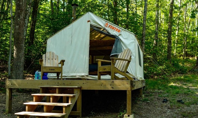 Camden Alquiler De RV | Tentrr State Park Site - Maine Camden Hills State Park - Bay View Tentrr 1 - Sin