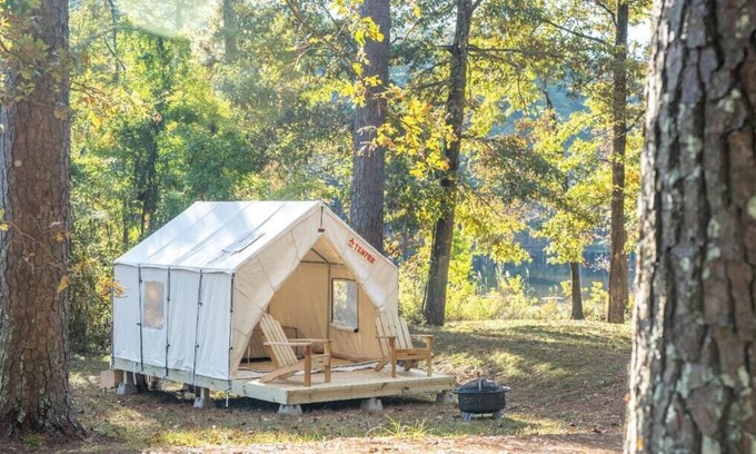 Morton Alquiler De RV | Tentrr State Park Site - Mississippi Roosevelt State Park - Tall Trees G