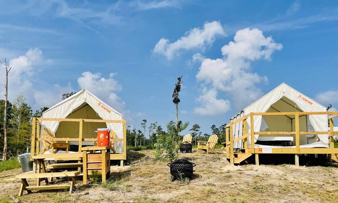 Lake Charles Alquiler De RV | Tentrr State Park Site - Louisiana Sam Houston Jones State Park - Lagoon View F