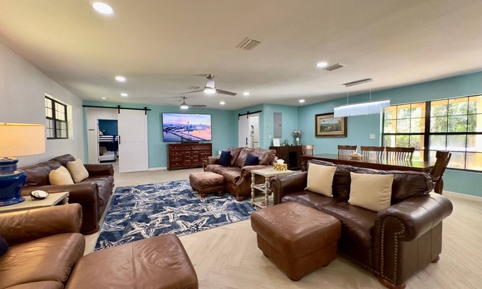 Fernandina Beach Casa | Terra Cotta Escape - Beaches, Fun, Comfort & Tranquility Await!