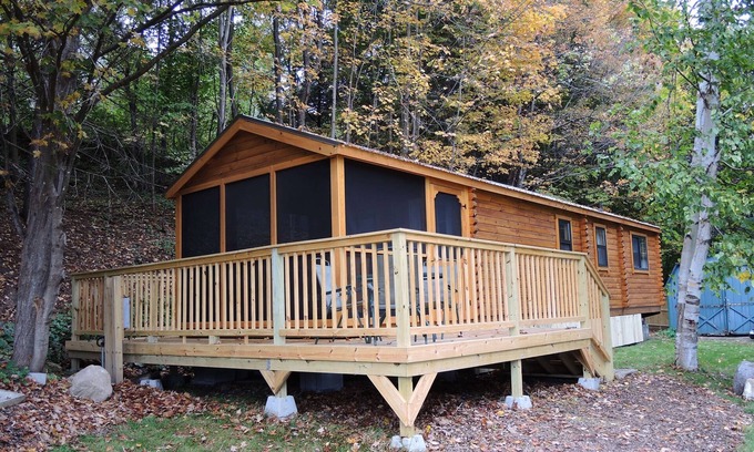 Cooperstown Cabina | Terrace Lawn Cabin - Recently built cabin, 1/2 mile to Dreams Park, shared pool