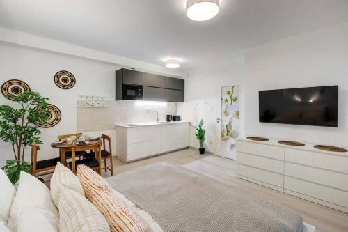 Csarnok negyed Apartamento | Terrace Vista-Modern 2BR Retreat