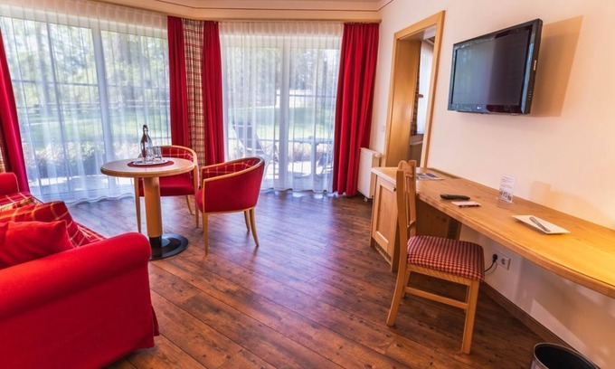 Ramsau am Dachstein Casa | Terrasse-suite, Dusche und WC - Hotel Lindenhof