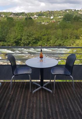 Ucel Apartamento | terrasse sur l'Ardèche