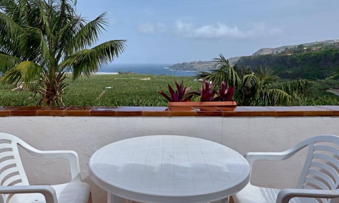 Icod de los Vinos Apartamento | Terrazas Malpaís 6 Un apartamento dentro de una platanera junto al mar