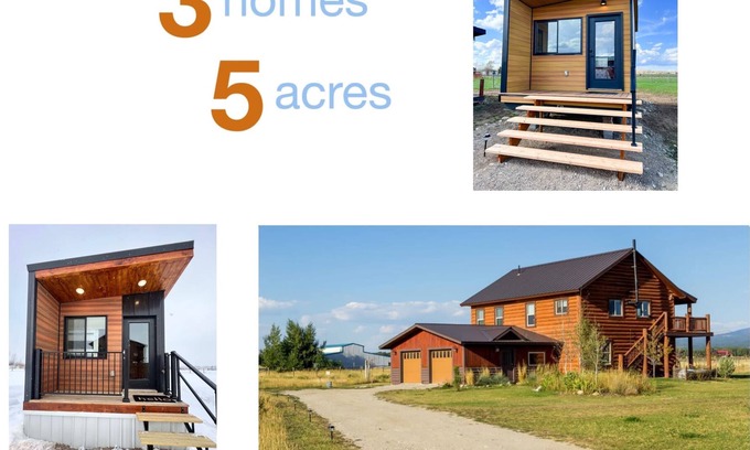 Leigh Creek Estates Cabina | Teton View Camp Summa