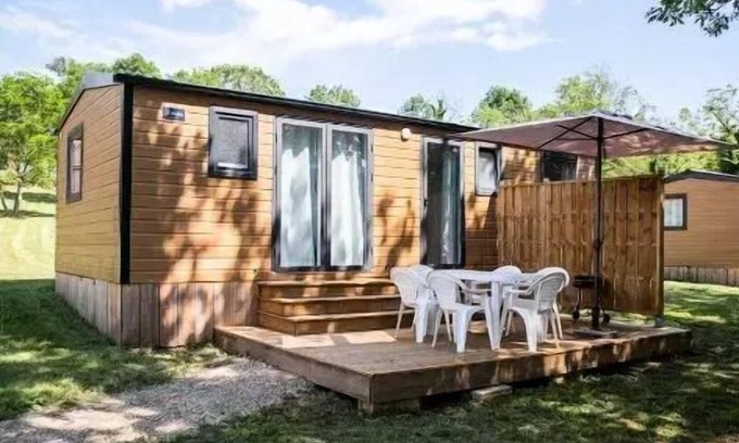 Thegra Casa | Thégra Holiday Village - Mobile Home 4 Rooms 6 People Air Conditioned