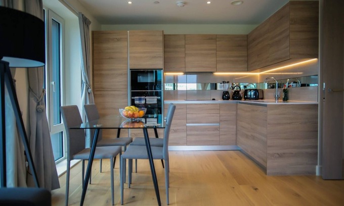 Woolwich Riverside Apartamento | Thames View 2 Bed Apartment With Balcony