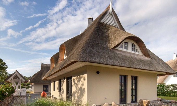 Fuhlendorf Casa | Thatched roof vacation home Haubenlerche Heimathafen in Fuhlendorf am Bodden