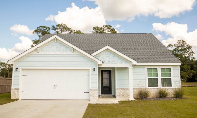 Gulf Hills Casa | The 15th Fairway Cottage - water view close to beach & downtown Ocean Springs!