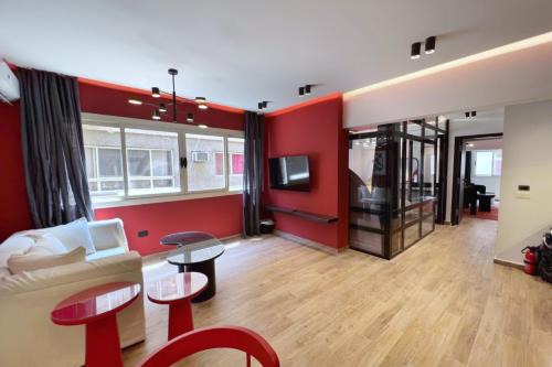 Heliopolis Apartamento | The 2 BDR Scarlet Condo 5 min to CAI Airport