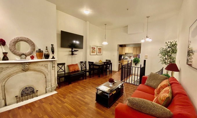 Downtown Baltimore Apartamento | La casa Clifford de 3 dormitorios en el histórico Mount Vernon