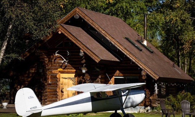 Talkeetna Casa | The Airstrip-Casa-Vista al rio-Baño Privado