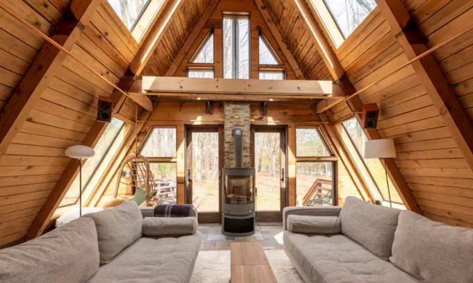 Ancram Casa | The Ancram A - Luxury Mid-Century Modern Cabin