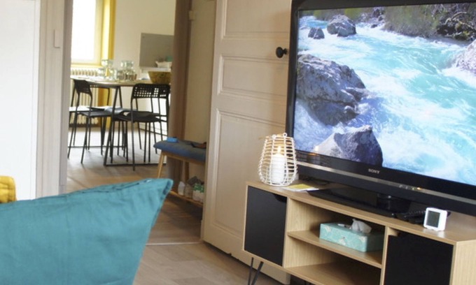 L'Arbresle Apartamento | The apartment & de la Turdine T3 🟢 1 to 5 travelers 2ch. + 1 sofa bed