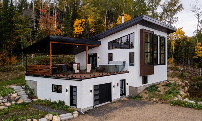 Saint Irenee Chalet De Esquí | The Arial cottage, spectacular view and Spa
