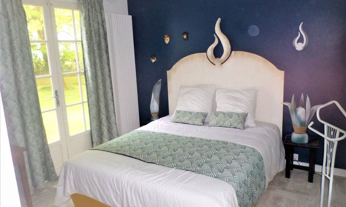 Breuil-Barret Casa | Arlequin-Habitacion Doble-Confortable-Baño Privado-Terraza