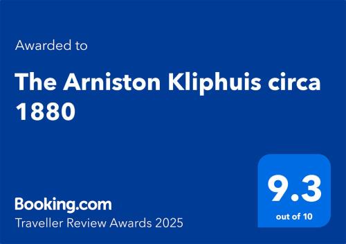 Waenhuiskrans Casa | The Arniston Kliphuis circa 1880
