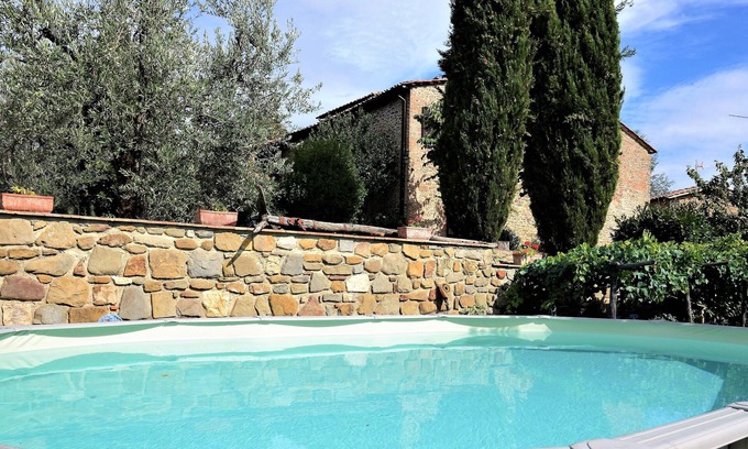 Montegonzi Cabaña | La cabaña de Arsoli. Piscina de uso exclusivo.