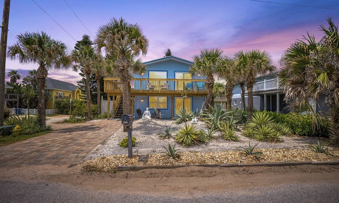 New Smyrna Beach Casa | 6298S - La casa de playa del artista