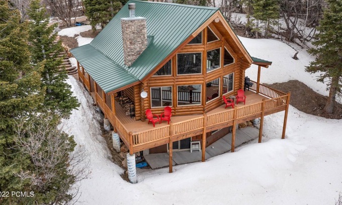 Tollgate Canyon Cabina | The Aspen Modern Log Cabin - Sleeps 10