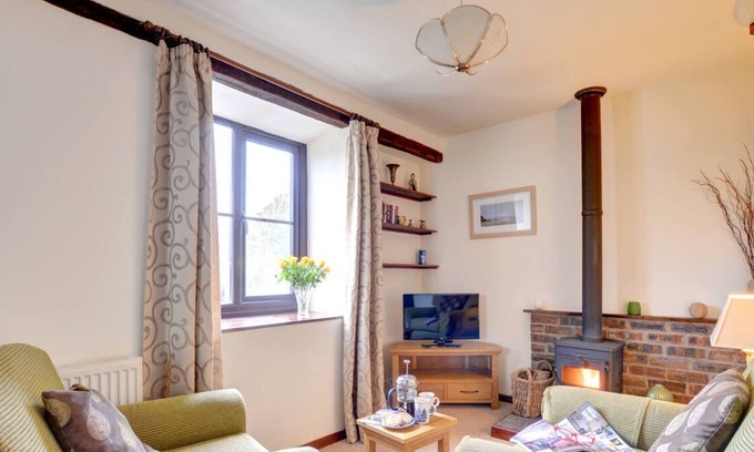 Llanerchymedd Casa | The Barn es una de las cinco cabañas con cocina en el hermoso e idílico campo cerca de M