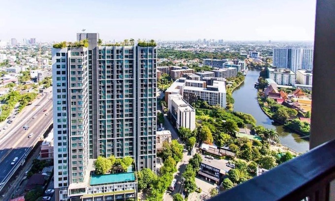 Phra Khanong Nuea Apartamento | The Base Park West - Bangkok Sukhumvit 77