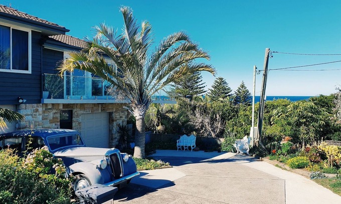 Forresters Beach Apartamento | Escapada a la playa con vistas al océano a 100 m de la arena.