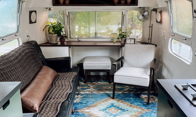 Mingoville Casa | The Bellefonte Campground presents: The 1970's Unique Airstream