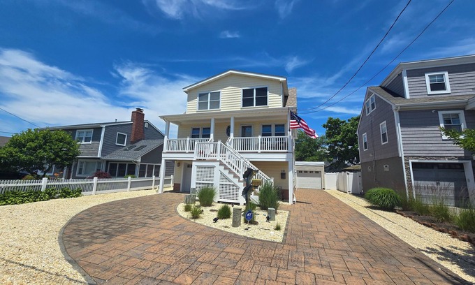 Point Pleasant Beach Casa | Increíbles pasos de casa de playa de la playa!