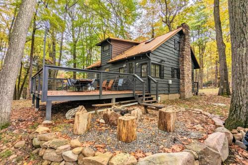 Lake Harmony Casa | The Biddle House by AvantStay Breathtaking Views Walk to Lake