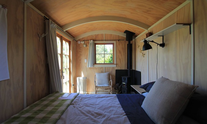 Waikouaiti Cabina | The Bird Hide - lujo rústico junto al agua
