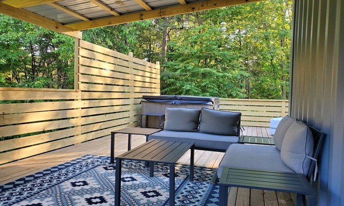 Logan Cabina | The Blue Bird "Shipping Container home" Newly Upgraded!